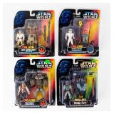 Lot of 4 SW Power of Force Deluxe Figs NIB
