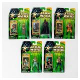 Lot of 5 Figures NIB  SW Power of Jedi Series