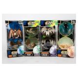 Lot of 4 Star Wars POF Complete Galaxy Sets