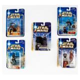 Lot of 5 Figures NIB  Star Wars Saga Series