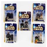 Lot of 5 Figures NIB  Star Wars Saga Series