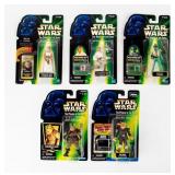 Lot of 5 figures NIB  SW Power of The Force