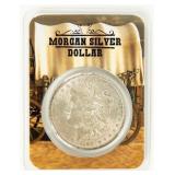 Coin 1889  Morgan Silver Dollar Almost Unc.