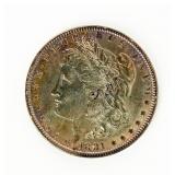 Coin 1881  Morgan Silver Dollar Almost Unc. Toned
