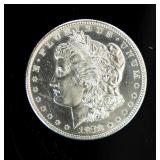 Coin 1878-S Morgan Silver Dollar Brilliant Unc*