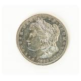 Coin 1885-S. Morgan Silver Dollar Almost Unc.