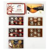 Coin (2) Proof Sets 2008 Silver  & 2019 in Boxes
