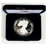 Coin 2018 Proof Silver Eagle in Box with Papers