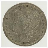 Coin 1892-CC  Morgan Silver Dollar in Fine