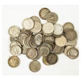 Coin (50)  Roosevelt 90% Silver Dimes