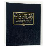 Coin Partial Indian Head Cent Collection in Binder