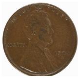 Coin 1924-D Lincoln Cent in Brown Almost Unc.