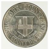 Coin 1936 York  Commemorative Half BU