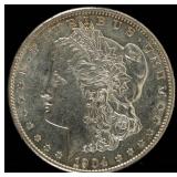 Coin 1904-S Morgan Silver Dollar Gem BU.