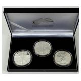 Coin American Eagle 20th Anniversary 3 Coin Set