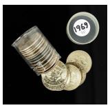 Coin (20) 1969 Kennedy Half Dollars XF to Unc.