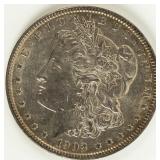 Coin 1903  Morgan Silver Dollar in Almost Unc.