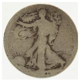 Coin 1921 Walking Liberty Half Dollar AG