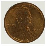 Coin 1920 Lincoln Cent in Red & Brown Unc.