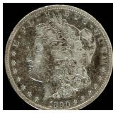 Coin 1890-CC  Morgan Silver Dollar VG*