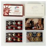 Coin 2007 United States Silver Proof Set in Box