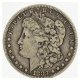 Coin 1883-CC Morgan Silver Dollar in Very Good