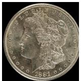 Coin 1881-S  Morgan Silver Dollar Gem Uncirculated