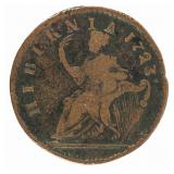 Coin 1723 Hibernia Colonial Coin Very Good