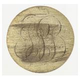 Coin 1908 Barber Half Dollar Love Token