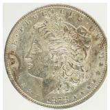 Coin 1878 Rev. 79 Morgan Silver Dollar Choice AU