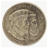 Coin 1924 Huguenot Commemorative Half XF