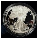 Coin 2003 Proof Silver Eagle in Box with Papers
