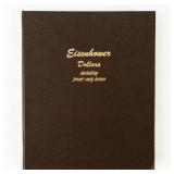 Coin Eisenhower Dollar Complete Set in Binder
