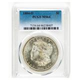 Coin 1884-O Morgan Silver Dollar PCGS MS64