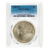Coin 1883-O Morgan Silver Dollar PCGS MS63