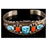 Jewelry Sterling Silver Turquoise Cuff Bracelet