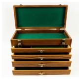 Vintage Sisco Oak Mechanics Chest