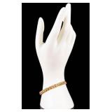 Jewelry 10kt Yellow Gold Hinged Bangle Bracelet