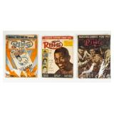 Autographed Boxing Magazines Joe Lewis & More