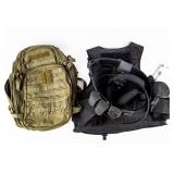Body Armor, Duty Belts, Back Pack