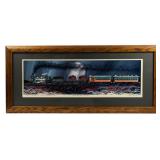 Fred Bonn ï¿½Midnight Flyerï¿½ Framed Lithograph