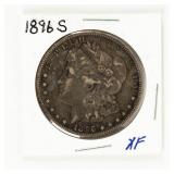 Coin 1896-S  Morgan Silver Dollar Extra Fine