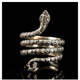 Jewelry Sterling Silver Snake Ring