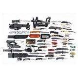 Knife Mixed Lot Of Small & Large Knives Over 45+