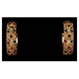 Jewelry 10kt Yellow Gold Hinged Bangle Bracelet