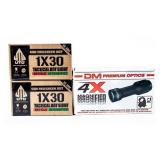 2 Rifle Red Dots & Magnifier