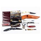 Knives (16) Vintage Pocket and Others
