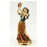 Vintage Ceramic Gypsy Dancer Figurine