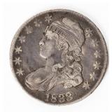 Coin 1833 Capped Bust Half Dollar in Fine