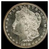 Coin 1878-S Morgan Silver Dollar Brilliant Unc.